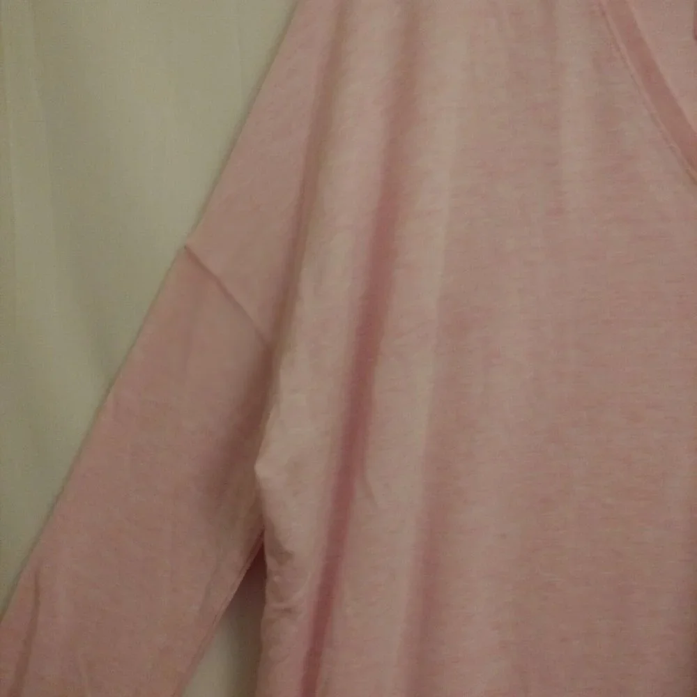 Lilly Pulitzer luxletic oversize blush pink long sleeve top small - Picture 5 of 13